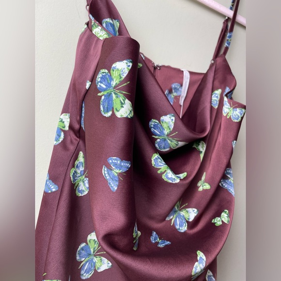 3 for $15 🦋 Satin Slip Dress Urban Outfitters Spring NWT - Picture 4 of 14